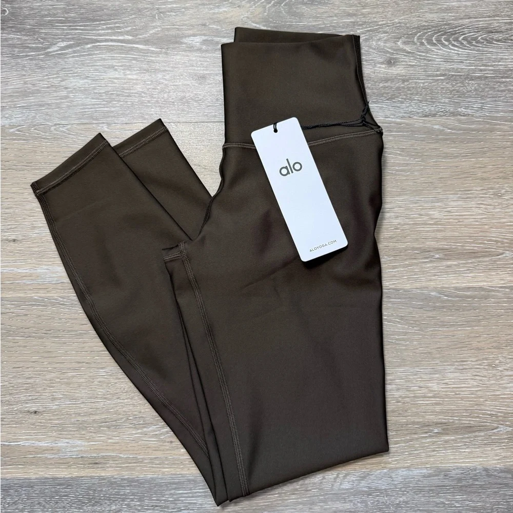 Alo Yoga 7/8 High Waist Airlift Legging - Espresso - Picture 2 of 4
